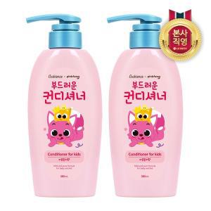 [엘지생활건강]베비언스 핑크퐁 컨디셔너 380ml (자몽릴리향) x 2개