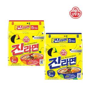 오뚜기 진라면 멀티팩 120g 40봉 (매운맛,순한맛)