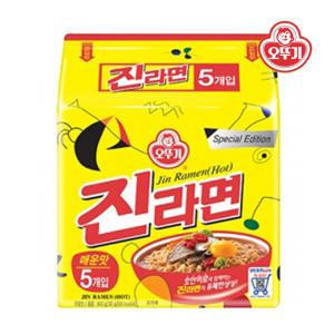 오뚜기 진라면 매운맛 멀티팩 120g 40봉