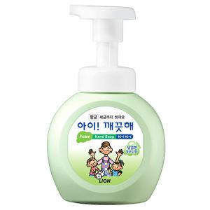 [아이깨끗해] 아이깨끗해 향균 폼 핸드솝 용기(250ml) 청포도향 손세정제 거품형 핸드워시