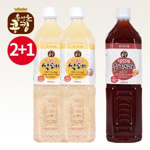 윤성순콩킹 장모님식혜 1050ml*2, 장모님수정과 1050ml*1