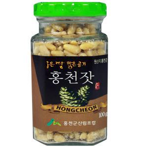 홍천군산림조합 홍천잣 100g 잣 국산잣