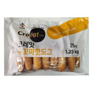 CJ크레잇 뉴 꼬마핫도그 1.25kg (50gx25개)