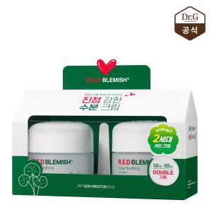 닥터지 레드 블레미쉬 클리어 수딩 크림 50mL+50mL(온라인듀오전용기획)