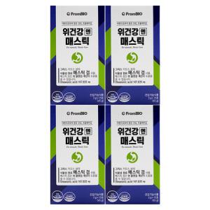 프롬바이오 위건강엔 매스틱 3g x 15포 x 4통