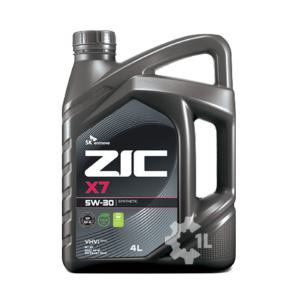 SK 지크 ZIC X7 SP 5W30 4L 1L 합성 가솔린 LPG 엔진오일