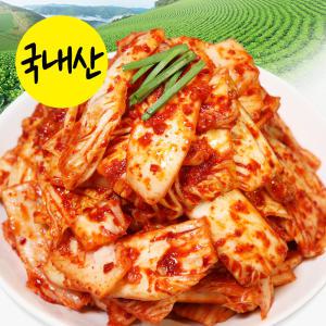 [품질보장]국산 겉절이 김치 2Kg / 맛없다면 무료반품 /총각/열무/깍두기