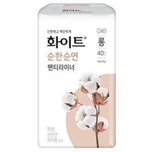 화이트 팬티라이너 롱 40p