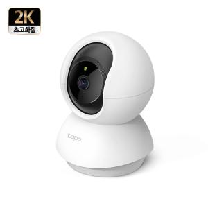 Tapo TC71 2팩 초고화질 2K 300만화소 가정용 홈 CCTV 360도 무선 카메라 512GB 저장 지원