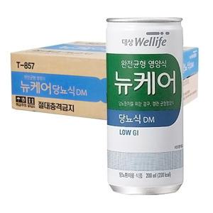 뉴케어 당뇨식 200ml 60캔 당뇨 환자식  영양식 혈당 관리 연하곤란 유동식 식사대용 노인 간식 간편식