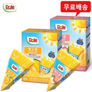 Dole 돌 후룻팝 10팩(피치5+망고5)/무배