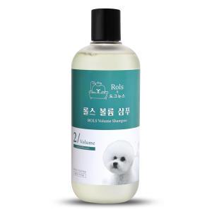 롤스 X 도그뉴스 볼륨 비숑전용 프리미엄 애견샴푸 강아지샴푸 400ml