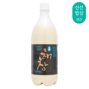 [품질보장]해창주조 해창막걸리 12도 900ml 찹쌀생막걸리