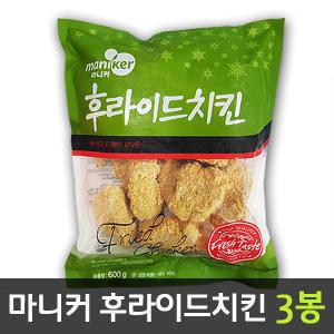 마니커 후라이드 치킨 600g x 3개