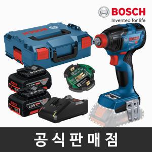 보쉬 정품 GDX 18V-210 C 5.0Ah세트 충전임팩트드라이버렌치 210Nm 블루투스