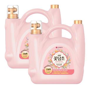 꽃담초 고농축 대용량 섬유유연제, 연꽃, 5.5L, 2개