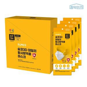 숨코마스크 KF-94 80 AD 100매 국산 식약처인증