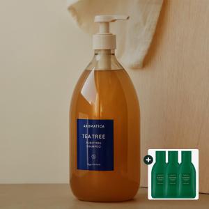 [공식] 아로마티카 티트리 퓨리파잉 샴푸 1000ml (펌프형)+견본3매(랜덤)