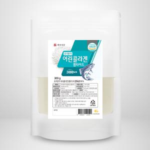 초저분자 어린 콜라겐 펩타이드 300g 4+1개 안전관리인증