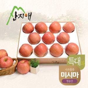 [기타]산지애 알뜰 못난이사과(특대) 4kg 1box / 청송산 미시마 , 당도선별