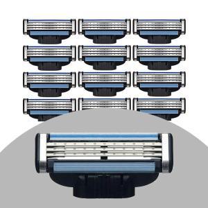 원우 질레트 마하3 호환용 면도날 / 3중 터보 호환용 면도날 / 3팩(12개입)