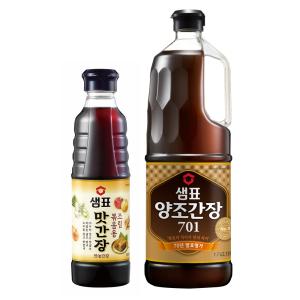 샘표 양조간장701, 1.7L + 맛간장, 500ml, 증정 기획, 1개