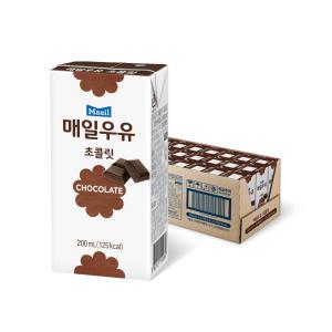 매일우유 초콜릿, 200ml, 24개