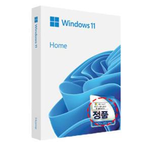 마이크로소프트 Windows 11 Home 처음사용자용 한글 정품 USB패키지 / 윈도우11 홈