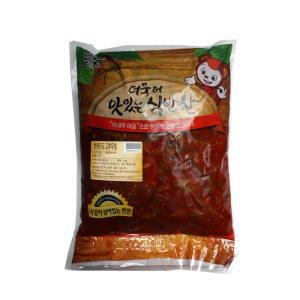 해품 반찬단지 고추무침4kg 양념고추 업소용반찬 대용량