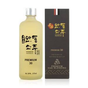 명품안동소주 프리미엄 오크숙성 30도 375ml