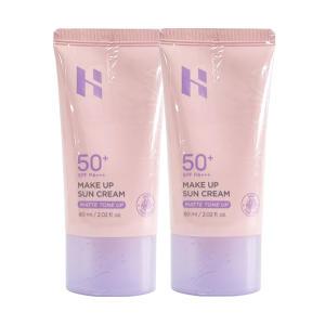 홀리카홀리카 메이크업 선크림 60ml x2개 (SPF50+ PA+++)