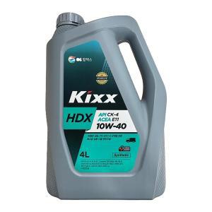 KIXX HDX 10W40 4L CK4 유로6 디젤엔진오일