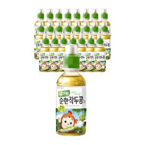 웅진 코코몽 유기농순한작두콩차 200ml, 24개