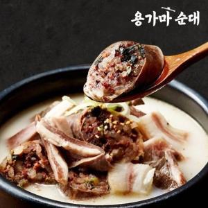 [기타][용가마순대] 토종 특 순대국 700gx5팩 (사골육수+토종순대+돈머리고기+돈소창)