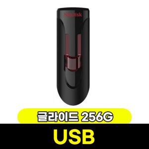 [문구와팬시] 샌디스크 USB 크루저 글라이드 256GB (SDCZ600)