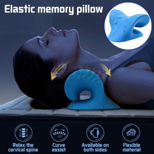 Cervical Spine Stretch Gravity Muscle Relaxation Traction Neck Stretcher Shoulder Massage Pillow Rel