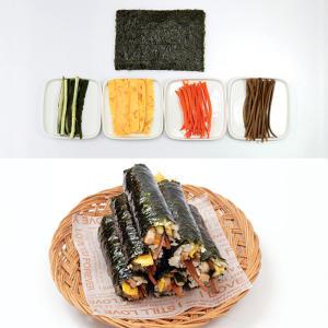 [Kit_Land] The 건강한 꼬마김밥키트_국내산 농산물로 만든 속재료