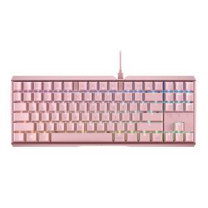 [카드 5% 추가할인] CHERRY MX 3.0S TKL RGB 게이밍 기계식 키보드 핑크 저소음적축