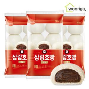 대용량 냉동 삼립호빵 단팥호빵 90g×24개입