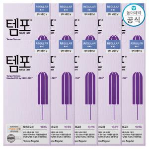 템포 레귤러 10개 10팩 (100개)