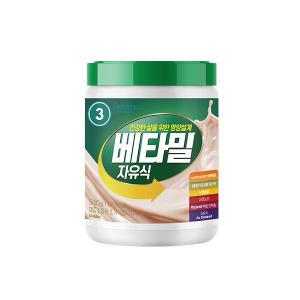 특허원료 식단관리단백질/[베타밀쉐이크3자유식]500G 총75kcal 식사조절식 다이어트바