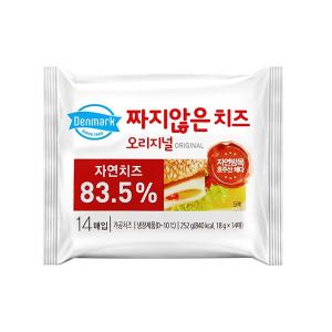 동원 짜지않은 치즈 오리지널 252g (14매입)x6개/냉장무배