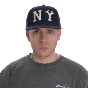 [아메리칸니들] ARCHIVE400 CAP NY BLACK YK NAVY