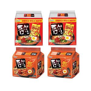 팔도 틈새라면, 120g, 10개 + 틈새라면매운김치 120g, 8개