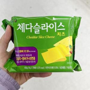 남양 체다슬라이스치즈 450g x 2개