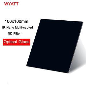 WYATT-100x100mm 스퀘어 IR 나노 MC 다중 코팅 중립 밀도 렌즈 필터, ND3.0 ND1000/ND64 ND1.8/ND8 ND0.9