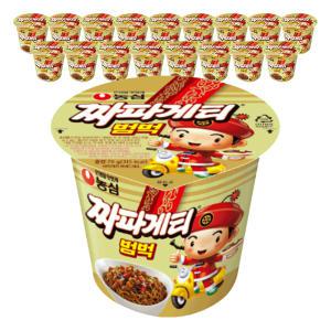 농심 짜파게티범벅, 70g, 18개