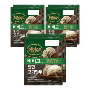 CJ 비비고 수제진한고기만두, 400g, 6개