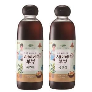 새미네부엌 국간장 830ml, 2개