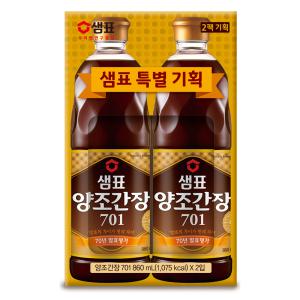 양조간장701, 2팩 기획, 860ml, 1개